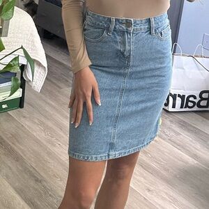 Brandy Melville Jean pencil skirt